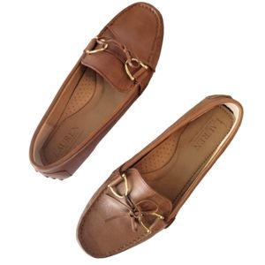 Lauren Ralph Lauren Briley 100% leather upper loafer size 7.5